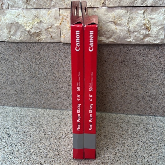 2 packs of Canon Pixma GP-601 Photo Paper Glossy 4"x6" 50 sheets in each pack - Picture 4 of 6